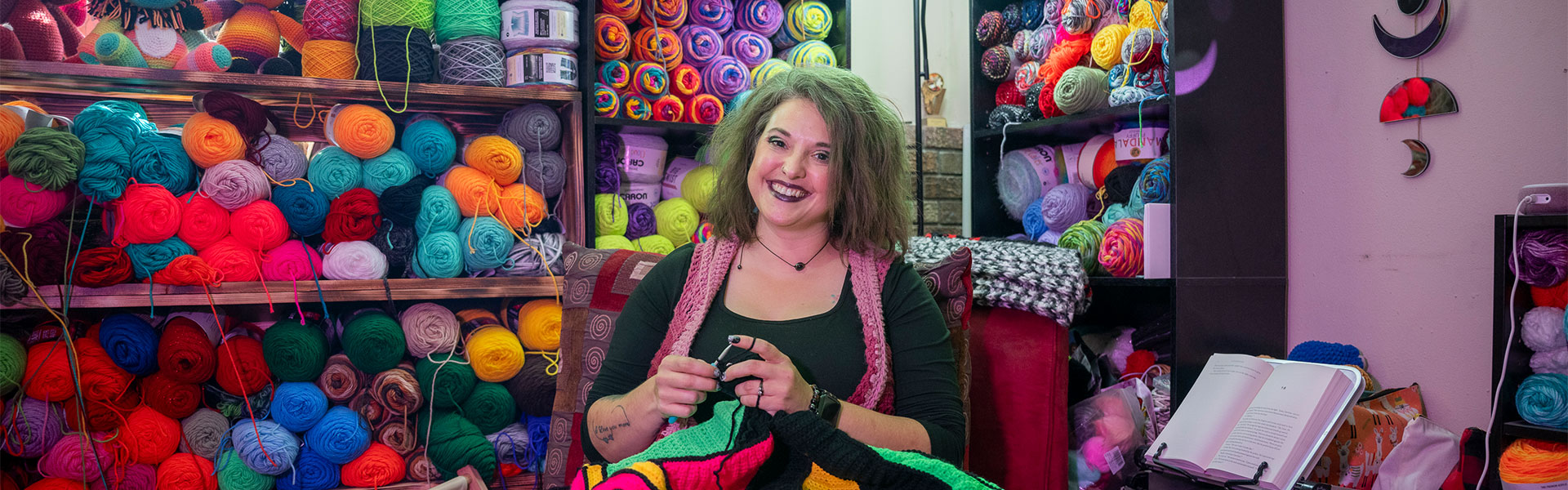 Staff Spotlight: The Yarn Whisperer